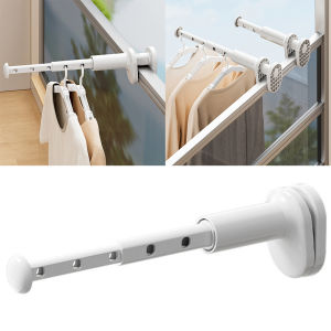 Gracekarin Xách Tay khung cửa sổ móc quần áo cho thú cưng Giá phơi khô có thể gấp lại Cho sử dụng trong nhà Tiết Kiệm Không Gian Kính Thiên Văn Thiết Kế Mạnh Mẽ Clip Cho Khăn Và Hàng May Mặc Mới