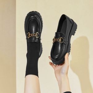 GRATIS BOX JBI-0302 Sepatu Docmart Wanita Modern Modis Korean Fashion Trendy Import