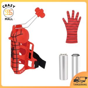 Mainan Anak Spiderman Premium Sarung Tangan Superhero Dengan Fitur Semprot Air