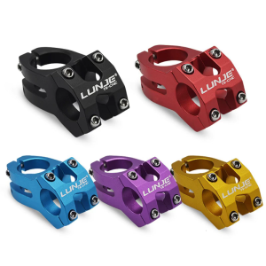 25.4mm Aluminum Alloy Bicycles Stem Handlebar Stem 35mm Mountain Rods Fixed Risers Short Power Handlebar Cycling Stems