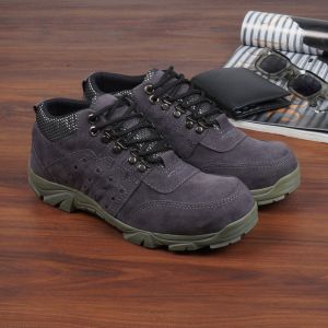 Sepatu Safety Pria Boots Safety Ujung Besi Larman Sepatu Outdoor-Hiking Kerja Proyek Boots Safety Pria MURAH