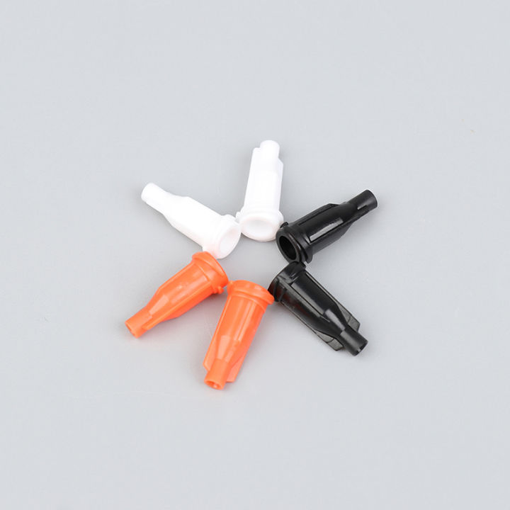Dove Ii Injection Fitting newdv2 100Pcs Syringe Tips Caps Injector Dispenser Dispensing Needle ...