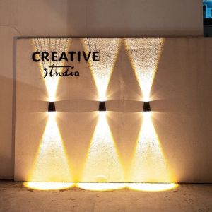 Solar Wall Light Outdoor Waterproof Warm Garden Lamp for Fence Gate Courtyard Decorative Lighting