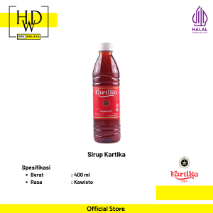 [400ml] Kartika Sirup Aneka Rasa Segar Pilihan Keluarga Cocok untuk Acara & Sehari-hari