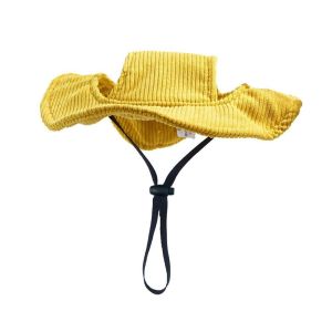 OUTOPEN Adjustable Dog Fisherman Hat with Ear Holes Soft Dogs Bucket Hat Fashion Breathable Dog Baseball Cap Outdoor