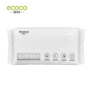 My home พร้อมส่ง ECOCO กําจัดฝุ่น ไม้ถูพื้นใช้แล้วทิ้ง หมุนได้ 360 องศา