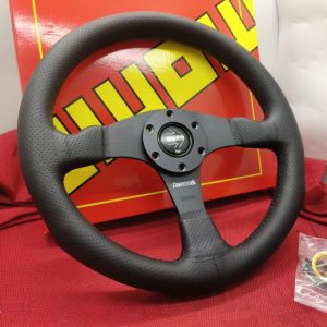 Momo New Design 14inci Leather Sport Steering