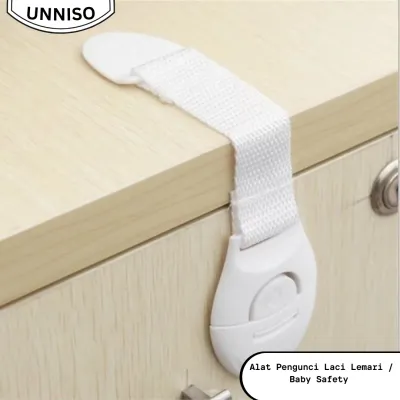 alat pengunci laci lemari / baby safety / safety belt lock drawer