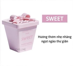 Sáp Thơm Cao Cấp Season Hill Hộp Nơ Pastel – Khử Mùi Trang Trí Tạo Hương Dễ Chịu Cho Không Gian