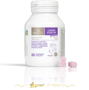 Lysin Bioisland Lysine Step Up for Youth 60 viên
