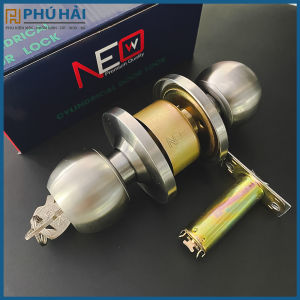 Khóa Tròn NEO 5881 Cò Dài Cao Cấp – Khóa Cửa Gỗ Cửa Nhôm Chắc Chắn Bền Bỉ