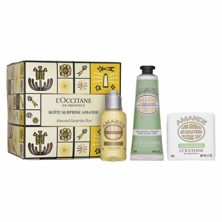 L'Occitane Almond Surprise Box 3PCS Set | Lazada