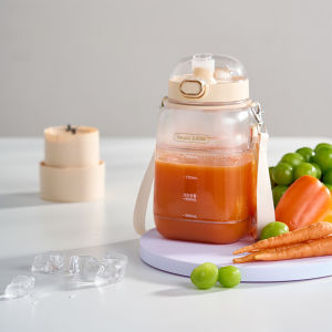 Kawu Wireless Juicer Juice Blender Fruit and Vegetables 1L Protable Electric Fruit Juicer Fruit Extractors Squeeze