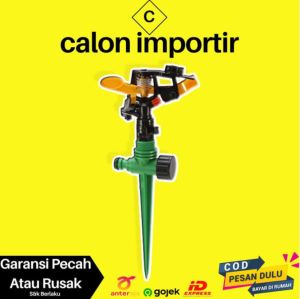 Butterfly 360 Penyiram Air Irigasi Taman Spray Sprinkler Nozle 1/2 Inch Sprinkle Sprinkel Pertanian