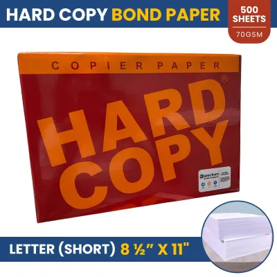 Hodeso Bond Paper A4 / Letter / Legal Size | 70gsm 500 Sheets per Ream | Multipurpose Copy Paper for School Projects Office Documents Reports and Home Printing Needs | Smooth High-Quality Finish for Printers & Photocopiers | Bulk Paper Supply