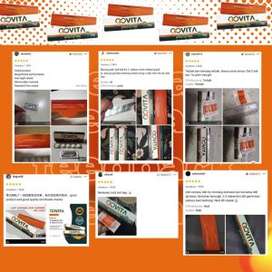 in stock Govita Men power Supplement Original HQ Orange Flavour / 1 Box 5 Sachets