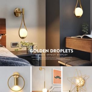 IKEE Wall Light Bedside Lamp Bedside Wall Lamp Bedroom Simple Living Room Nordic Modern LedFast shipping