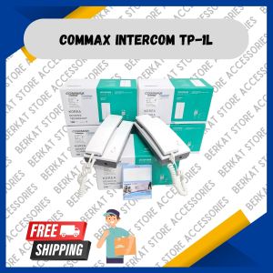 Intercom / Interphone Antar ruangan Commax TP-1L Putih