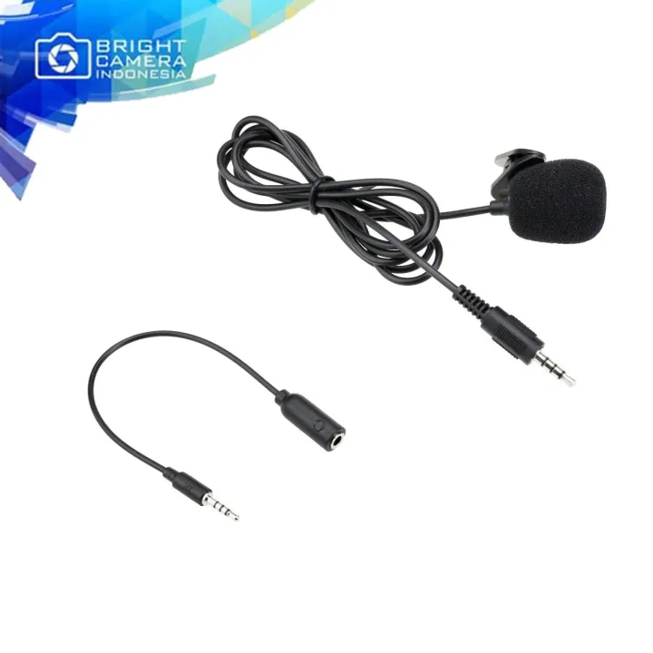 Extender Cable Dan Mic Lavalier Alpha Edition Mark II S Action Camera ...