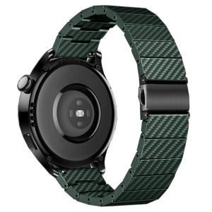 20mm 22mm Carbon Strap for Samsung Galaxy Watch 3 41mm 45mm Carbon Fiber Material for Samsung Galaxy Watch Active 2 40 44m Galaxy watch 46mm gear s3 New Trendy Strap for Amazfit for huawei