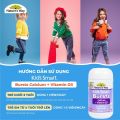 Canxi Cho Bé Nature's Way Kids Smart Bursts Calcium + Vitamin D3 Giúp Tăng Hấp Canxi Cho Xương Răng Chắc Khoẻ 50 Viên. 
