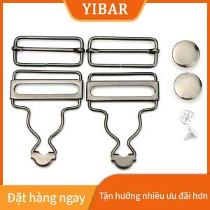 YIBAR Dungaree Chốt Kẹp Nẹp Khóa Với Quần Jean Nút Thiết Lập Cho Denim Áo Khoác Tự Làm Trang Phục May Nguồn Cung Cấp