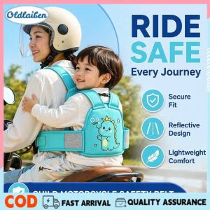 Oldlaiben Baby Safety Belt Motorcycle Child Harness For Scooter Electric Bike Seat Strap Anti Fall