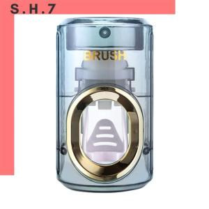 Convenient Wall Mounted Toothpaste Squeezer with Automatic Dispenser for Bathroom and Shower Room in White