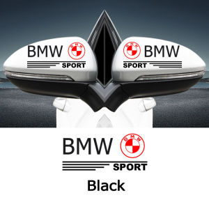2PCS Car Styling Rearview Mirror Decoration Sticker Vinyl For BMW M E46 E36 F10 F30 E90 X3 F25 X5 E53 IX3 Z4 IX X4 X6 1 Series 2 Series 3 Series 5 Series