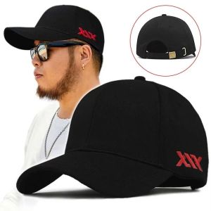 NEXTGENYUN Washable Hip Hop Sunscreen Hats Cotton Adjustable Casual Snapback Caps Simple Retro Sun Protection Large Size Baseball Caps