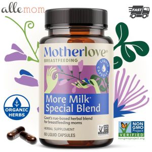 Motherlove More Milk Special Blend Lactation Supplement - 60 Capsules EXP June 2031