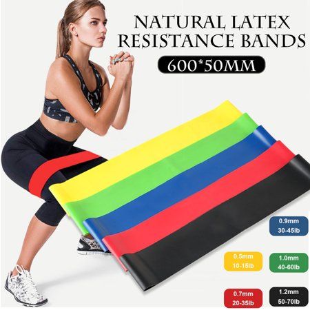 Latex Resistance Band for Strength Training, Stretching, Physical Ther