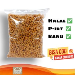 Marning Klitik Jagung Pedas Manis Isi 1 Kg Cemilan Murah - Makanan Instan - Camilan Ringan
