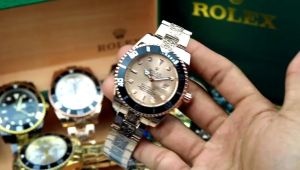 TERBARU Jam Tangan cowok rantai batik Mewah+Box