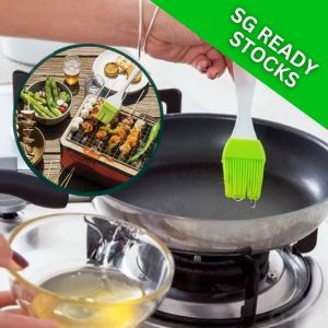 Silicone Kitchen Basting Brush Multipurpose / Soft Bristles / Easy Clean / BBQ Pastry Baking