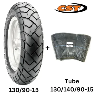 CST C6017 Dual Purpose 90/90-18 •100/90-18 •100/90-19 •110/90-18 •110/80-19 •130/80-17 •130/90-15 •150/70-17 TL Tayar