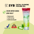 SYB Facial Glowing Peeling Gel Aloe Vera Aloevera Peeling Gel Syb Peling Exfoliasi Wajah Piling Feeling Filing Exfoliating Eksfoliating Exploating Gel ALoe Vera Aloevera Bpom. 