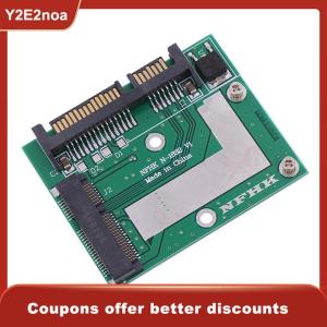 【Y2E2noa】 mSATA SSD to 2.5 SATA 6.0 adapter converter card module board mini pcie ssd