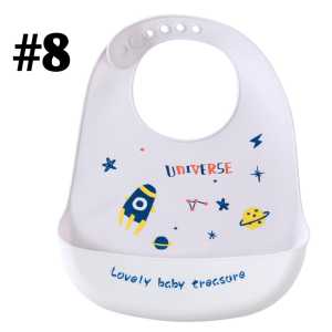 Slabber Silikon / Celemek Silikon Baby BIB Silicone / Celemek Makan Bayi Silikon