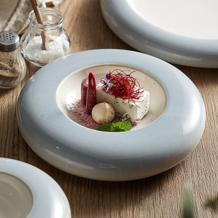 Kiln Baked Thermal Insulation Ceramic Plate Dishes Household Plate ...