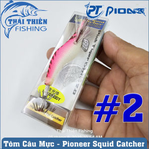 Tôm Câu Mực Dạ Quang Pioneer LUMO BODY Size 2.0 – Dài 9cm Nặng 8g Siêu Nhạy Bắt Mực