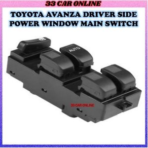 ( Suis Tingkap ) Toyota Avanza OEM Driver Side Power Window Main Switch 2003-2011