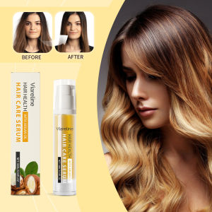 Viareline Argan Nut Hair Care Serum Repair Dry Frizzy And Damaged Hair Hydrate Smooth Frizz Shiny Treatment Care 10ml