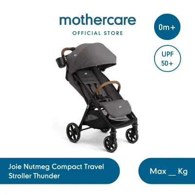 Joie Nutmeg Compact Travel Stroller Thunder - Kereta Dorong Bayi