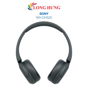 Tai nghe chụp tai Bluetooth Sony WH-CH520 - Hàng chính hãng - Thời gian sử dụng lên đến 50 giờ Công nghệ kỹ thuật số DSEE kết nối với 2 thiết bị Bluetooth cùng lúc