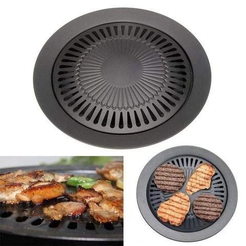 Yes. O Korean samgyupsal grill round shape stove top round bbq multi ...