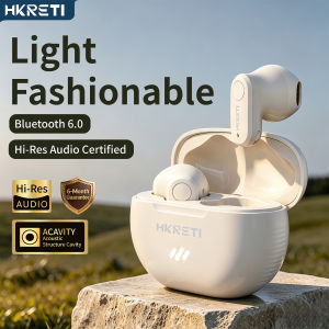 New wireless Bluetooth earphones semi in ear with ergonomic design short handle mini touch Bluetooth 6.0 waterproof and sporty suitable for Apple Android tablets
