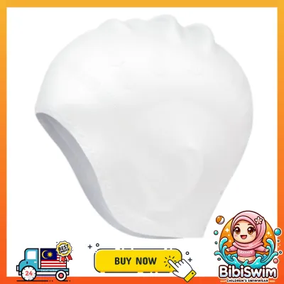 BIBISWIM Swimming Cap Swim Diving Caps For Adults Silicone Head Ear Protection Waterproof Sports Hat