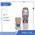 Nokia 2760 Unlocked Original 1.9'' Display Camera FM Radio Bluetooth Classic Flip Mobile Phone. 