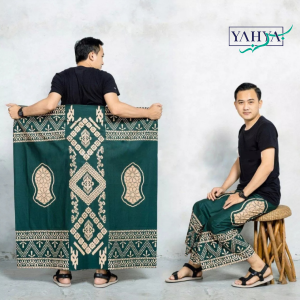 Sarung Santri motif terompah Dewasa terbaru 2023 spesial ramadhan Motif terompah